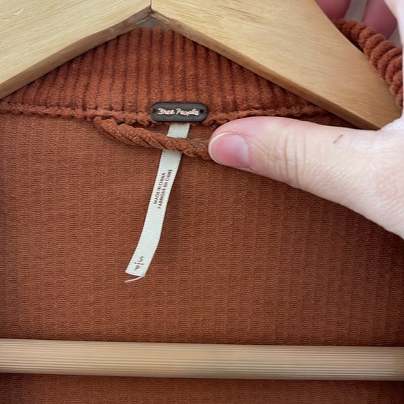 Free People Corduroy Rust Jacket - Picture 3 of 4